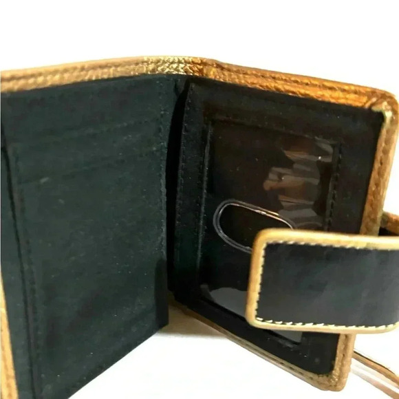 Fossil studded leather vintage wallet - Picture 3 of 6